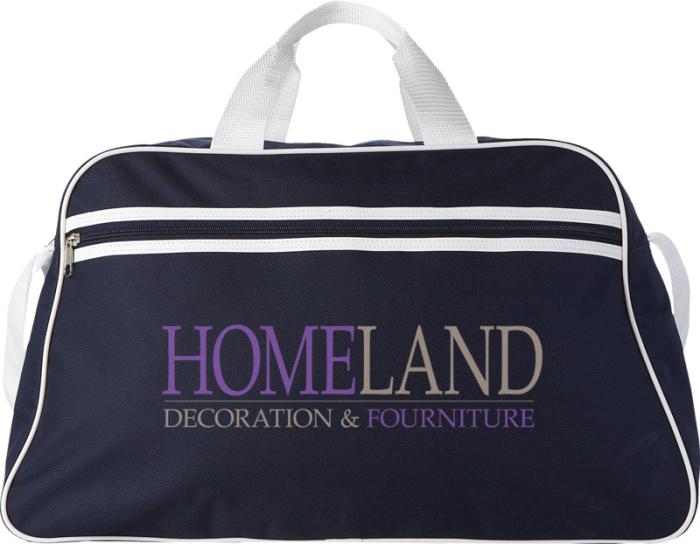 San Jose 2-stripe sports duffel bag 30L