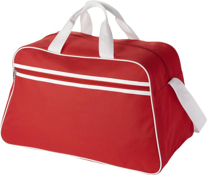 San Jose 2-stripe sports duffel bag 30L