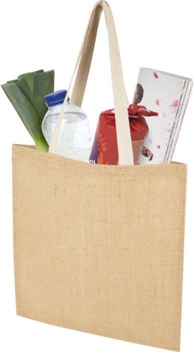 Juta 300 g/m² jute tote bag 7L