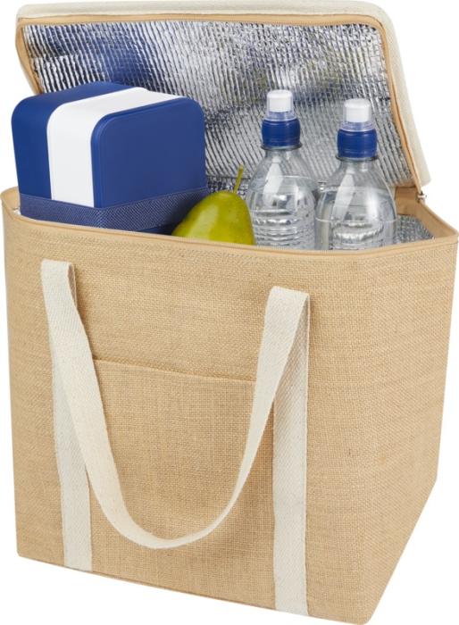 Juta 300 g/m² jute cooler bag 19L