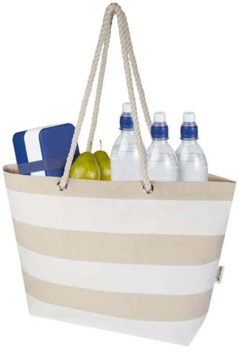 Florida 270 g/m² GRS recycled beach tote bag 18L