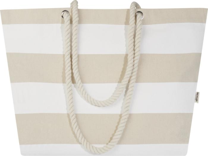 Florida 270 g/m² GRS recycled beach tote bag 18L