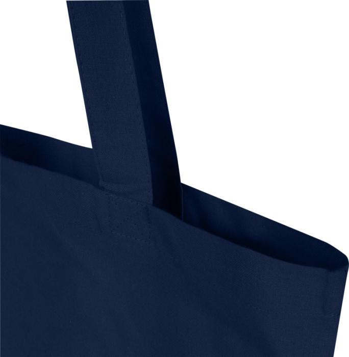 Madras Blend 140 g/m² GRS recycled cotton tote bag 7L