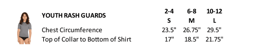 Unisex Short Sleeve Rash Guard